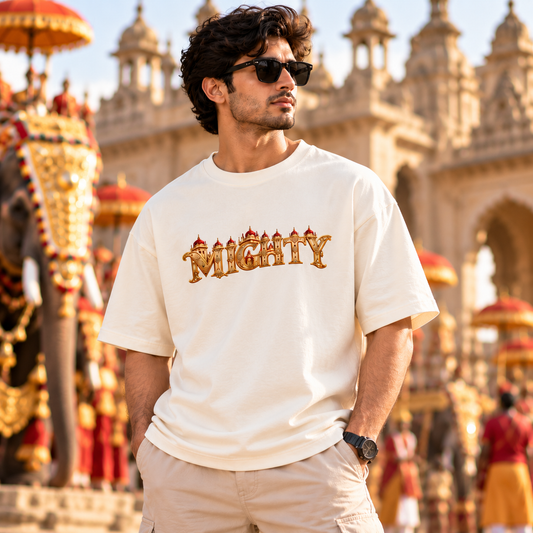 Abhimanyu - Heavyweight Unisex Terry Oversized Tee