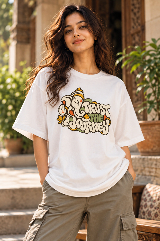 TRUST - Unisex Terry Oversized Tee