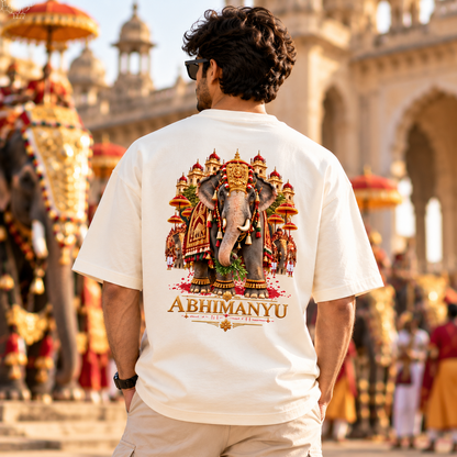 Abhimanyu - Heavyweight  Unisex Terry Oversized Tee