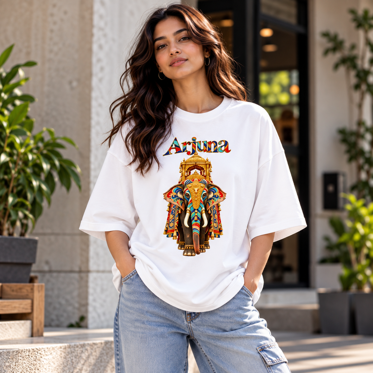 Arjuna - Unisex Terry Oversized Tee
