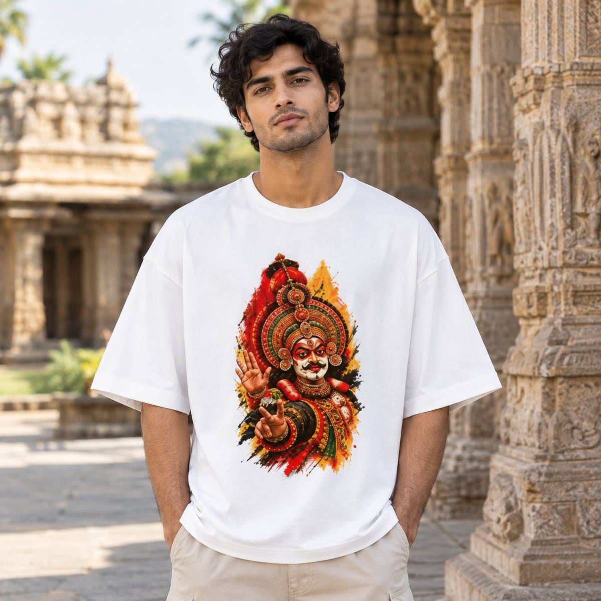 Yaksha Unisex Terry Oversized Tee