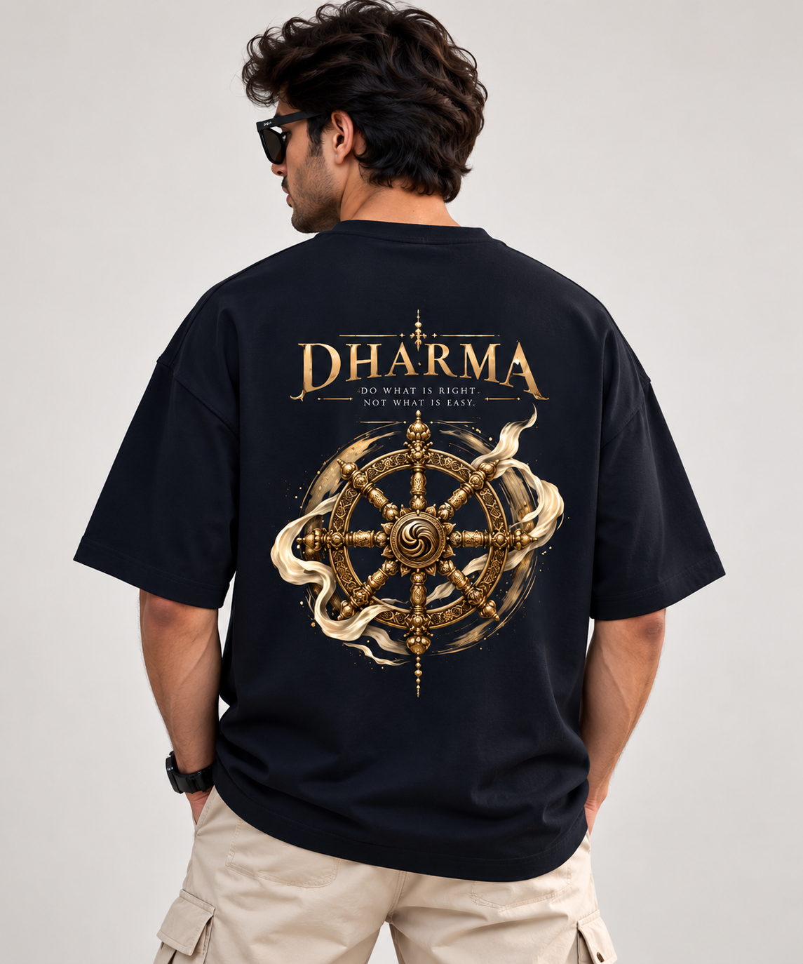 DHARMA - Heavyweight Unisex Terry Oversized Tee