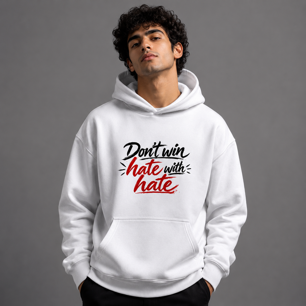 Dont Hate-Unisex Pullover Hoodie