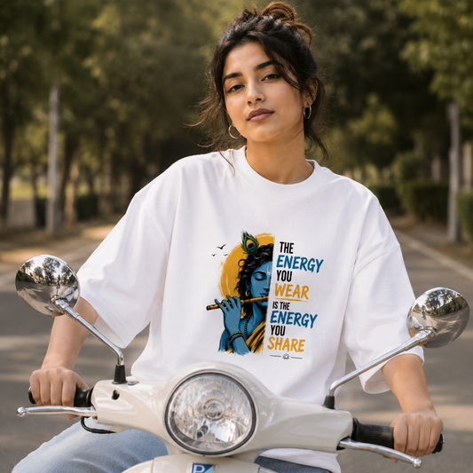 Energy - Unisex oversized fit with drop shoulders - Divine