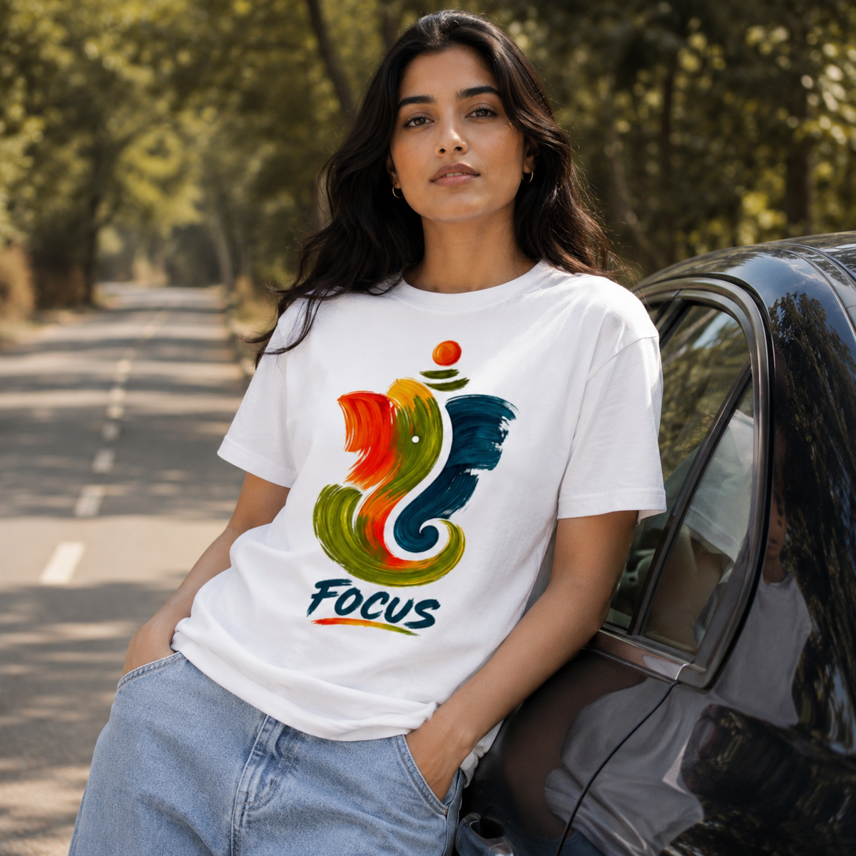 Focus -Unisex Basic T-Shirt - Divine