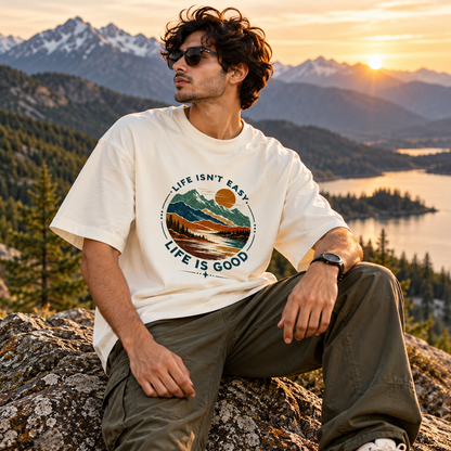 GOOD Life - Unisex Terry Oversized Tee