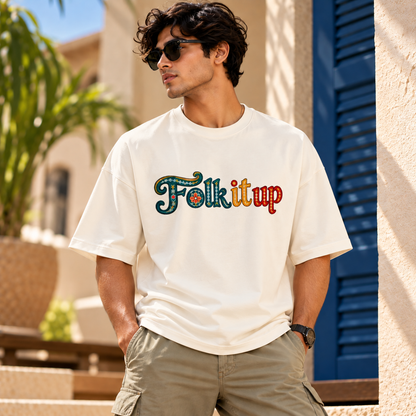 FOLK - Unisex Terry Oversized Tee