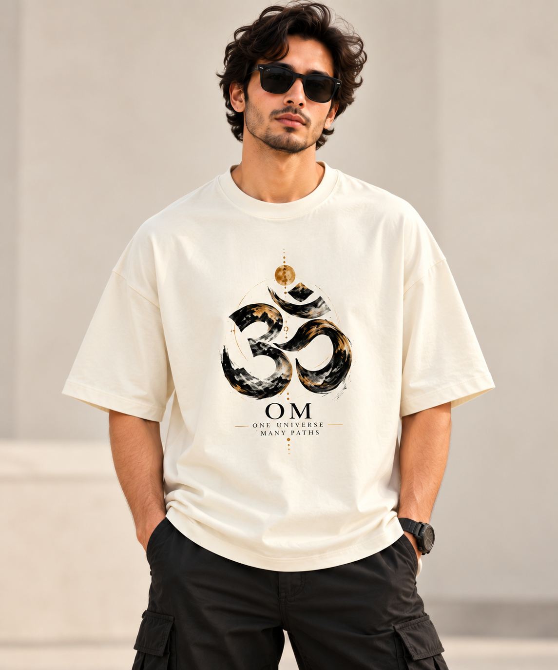 OM - Heavyweight Unisex Terry Oversized Tee