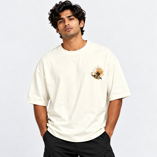 Sun within - Heavyweight Unisex Terry Oversized Tee