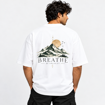 BREATHE - Heavyweight Unisex Terry Oversized Tee