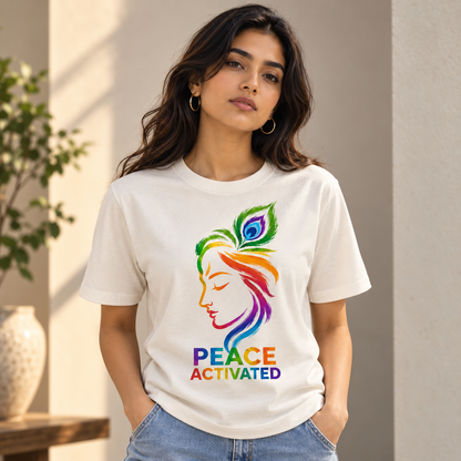Peace activated - Unisex Stretch T-shirt