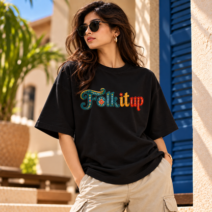 FOLK - Unisex Terry Oversized Tee