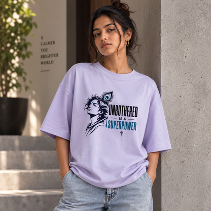 Unbothered-Unisex Stretch T-shirt - Divine
