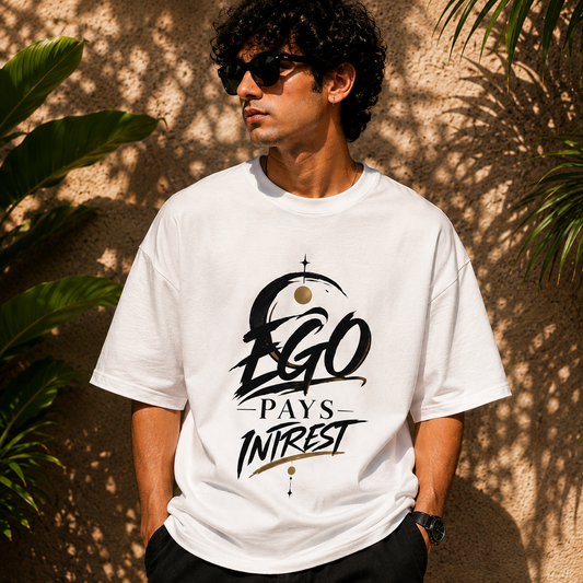 Ego - Unisex Oversized Standard T-Shirt - Divine