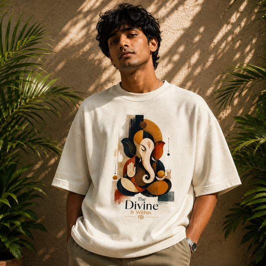 Divine - Unisex Terry Oversized Tee