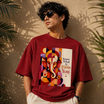 Know - Unisex Terry Oversized Tee - Divine