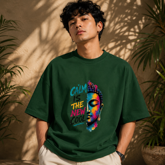Clam - Unisex Terry Oversized T-shirt - Divine