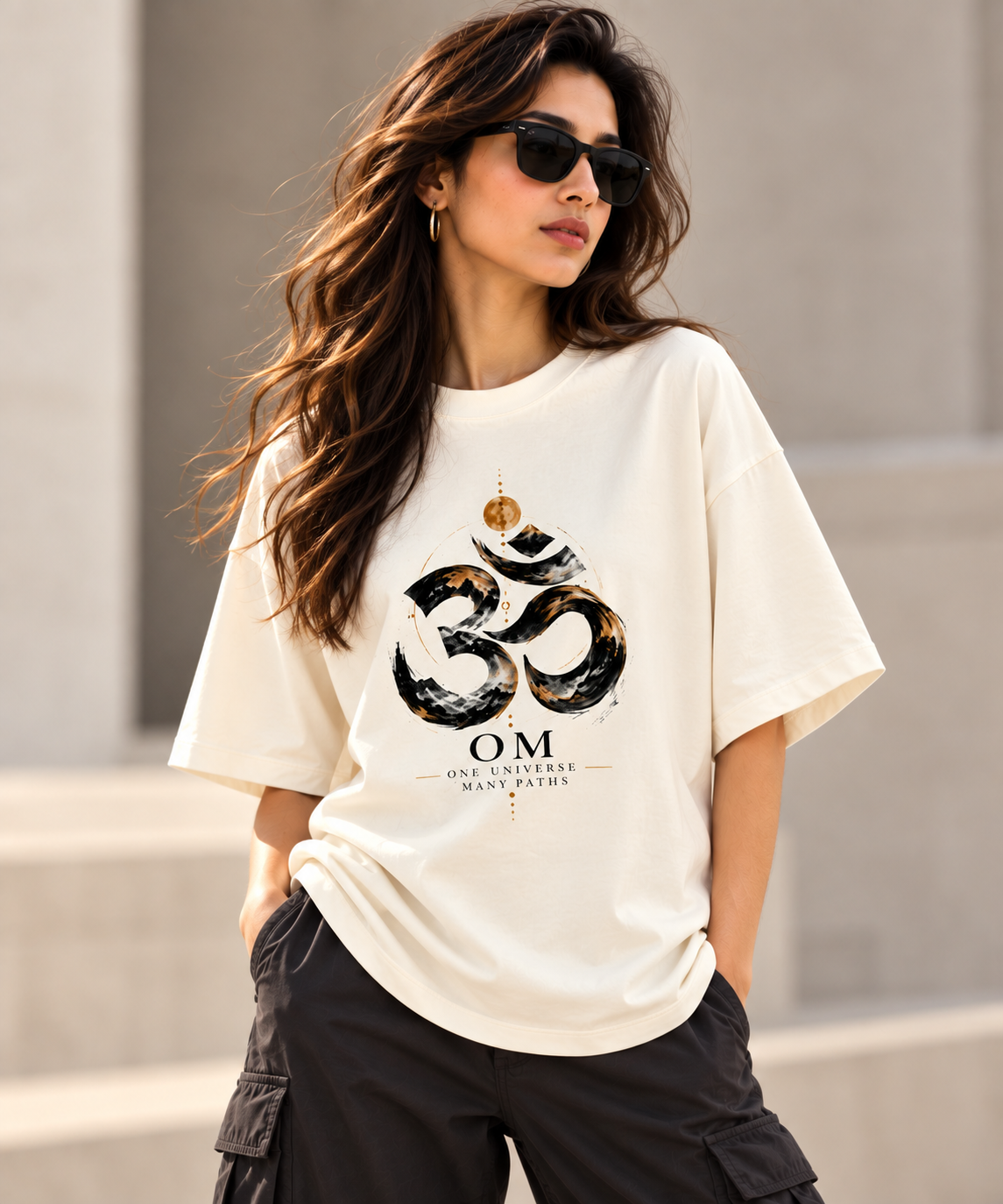 OM - Heavyweight Unisex Terry Oversized Tee