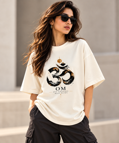 OM - Heavyweight Unisex Terry Oversized Tee