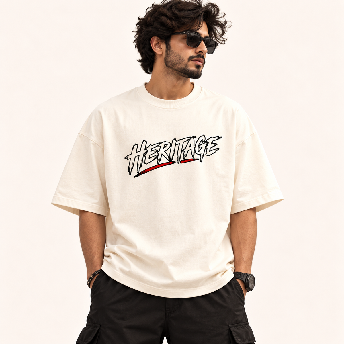 Heritage DH - Unisex Terry Oversized Tee