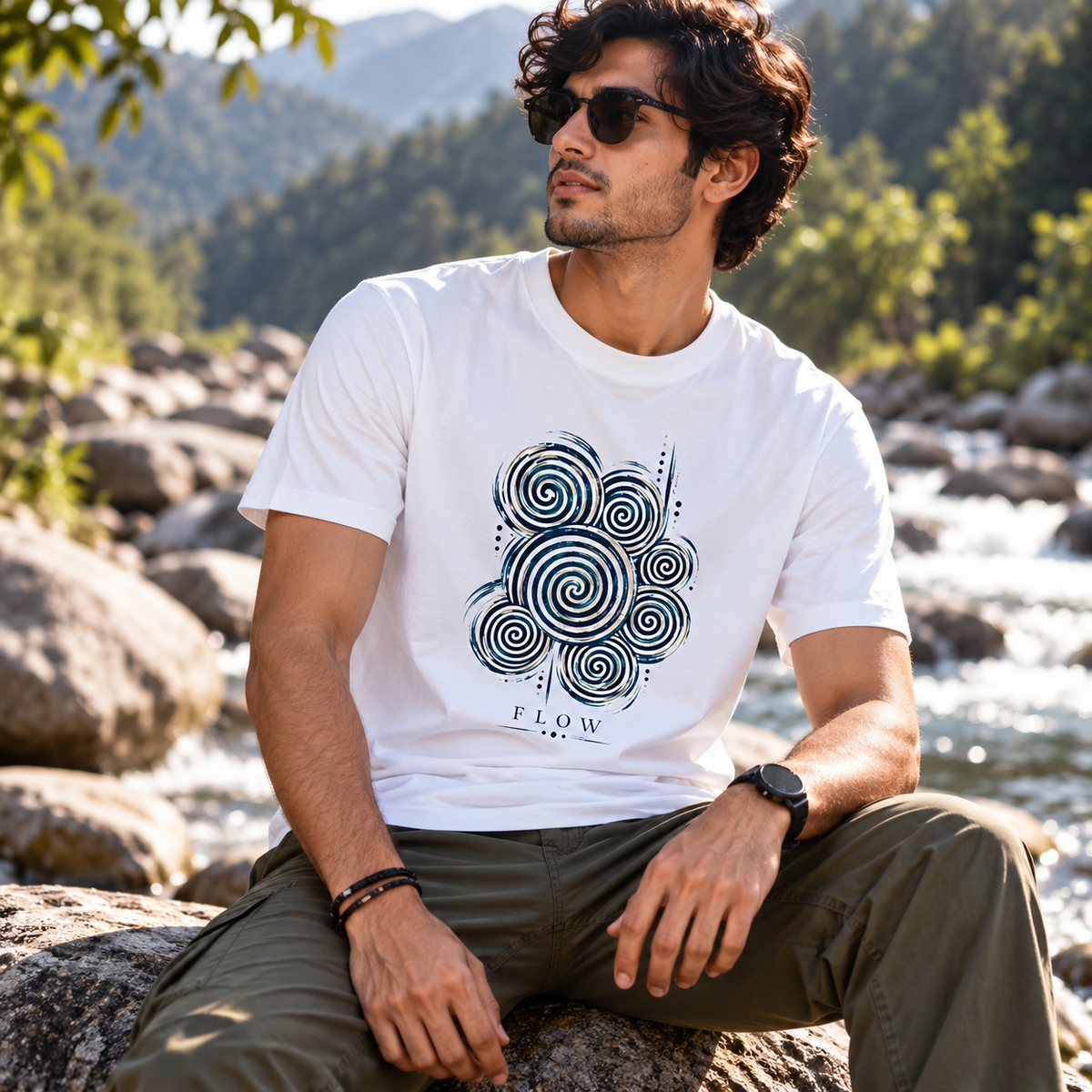 FLOW - Unisex Stretch T-shirt