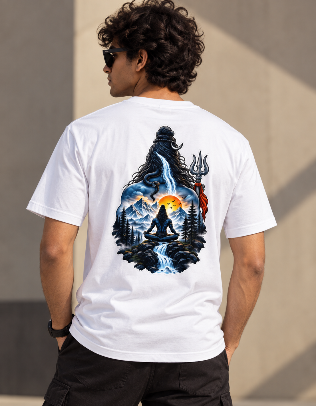 Shiva - Unisex Stretch T-shirt - Divine